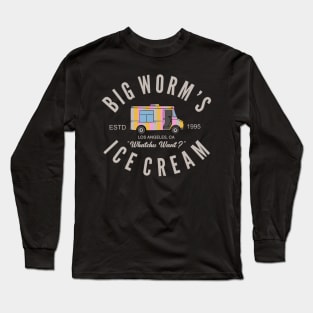 Big Worm’s Ice Cream Long Sleeve T-Shirt